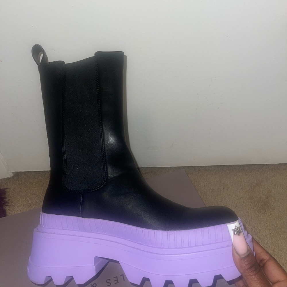 Charles & Keith Ankle Platform Boots